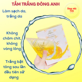 Tắm trắng mix saffron collagen x3 luxury - tắm trắng colagen x3 - mỹ phẩm đông anh 3 gói/ hộp
