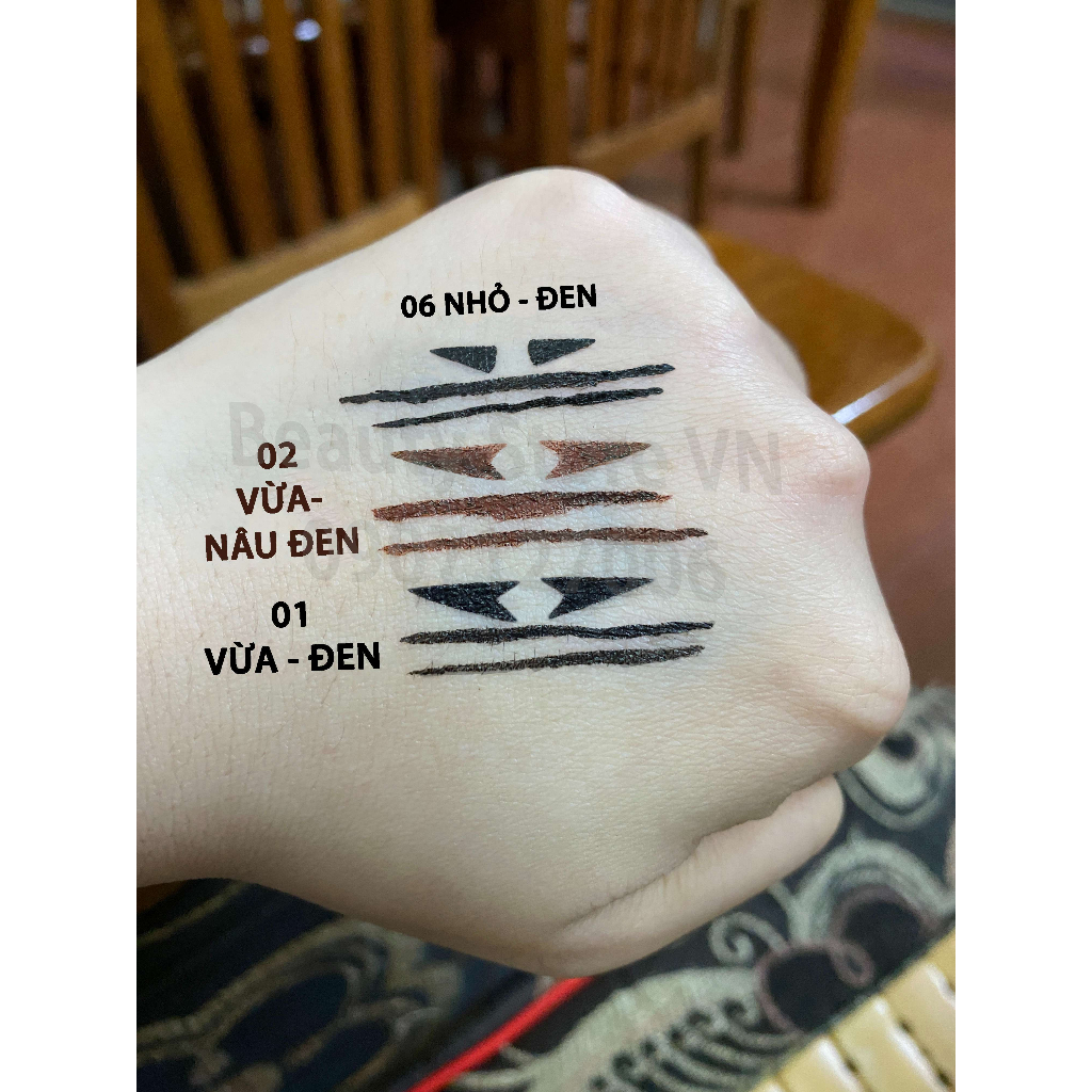 Bút Kẻ Mắt Nước 2 Đầu Nhấn Đuôi Mắt Lâu Trôi