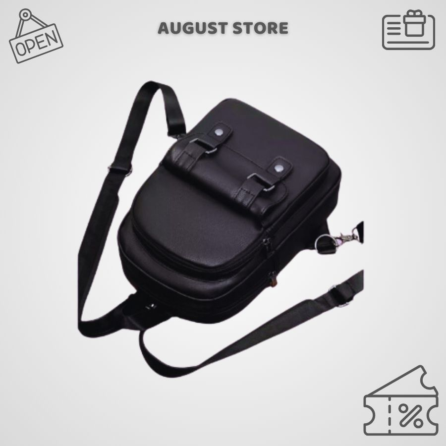 Balo da thời trang chất liệu da PU cao cấp, balo đi học nam nữ, đựng vừa laptop 15.6 inch