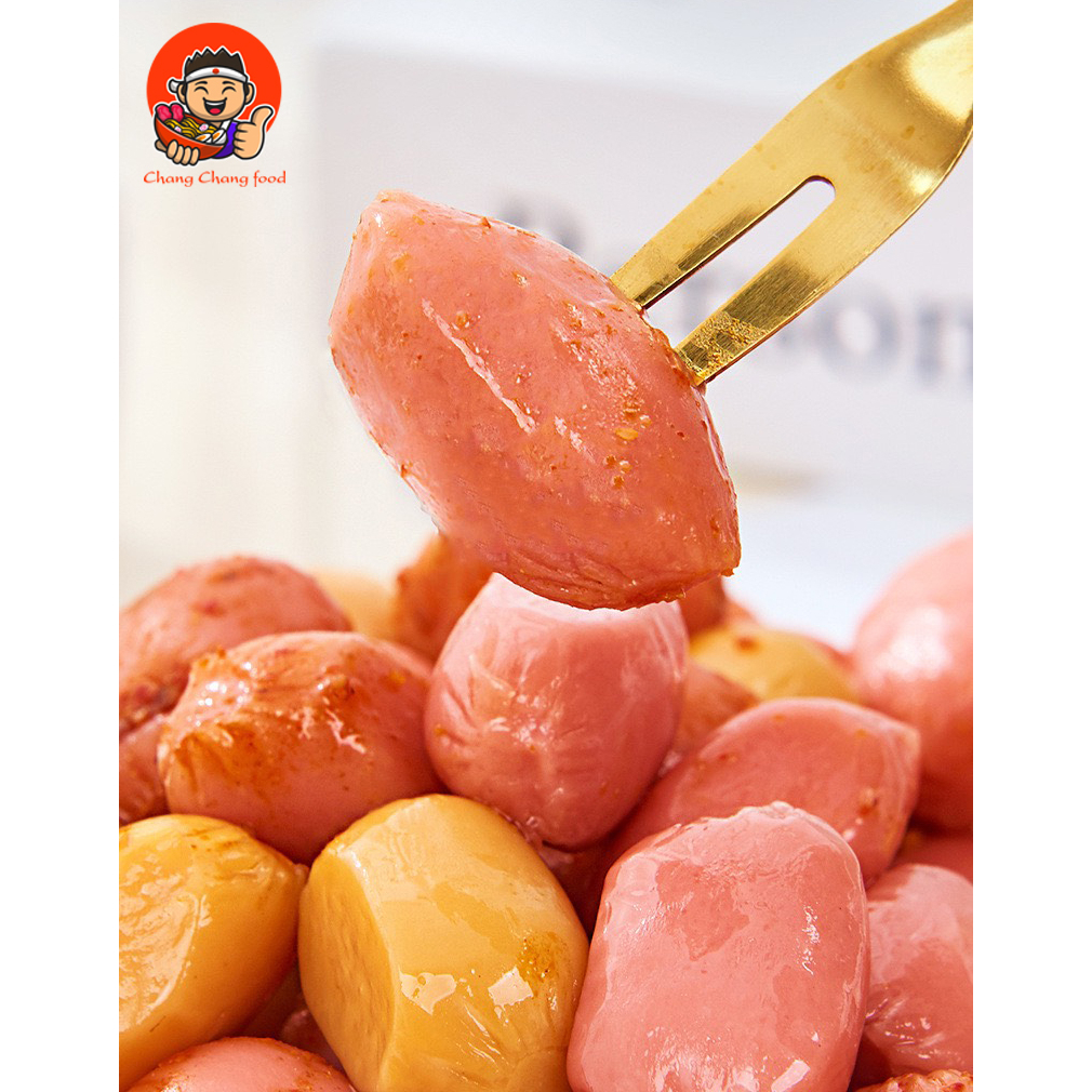 Xúc Xích Sụn Mini Gà Gói 2 Viên Bi Nhiều Vị Đồ Ăn Vặt Trung Quốc