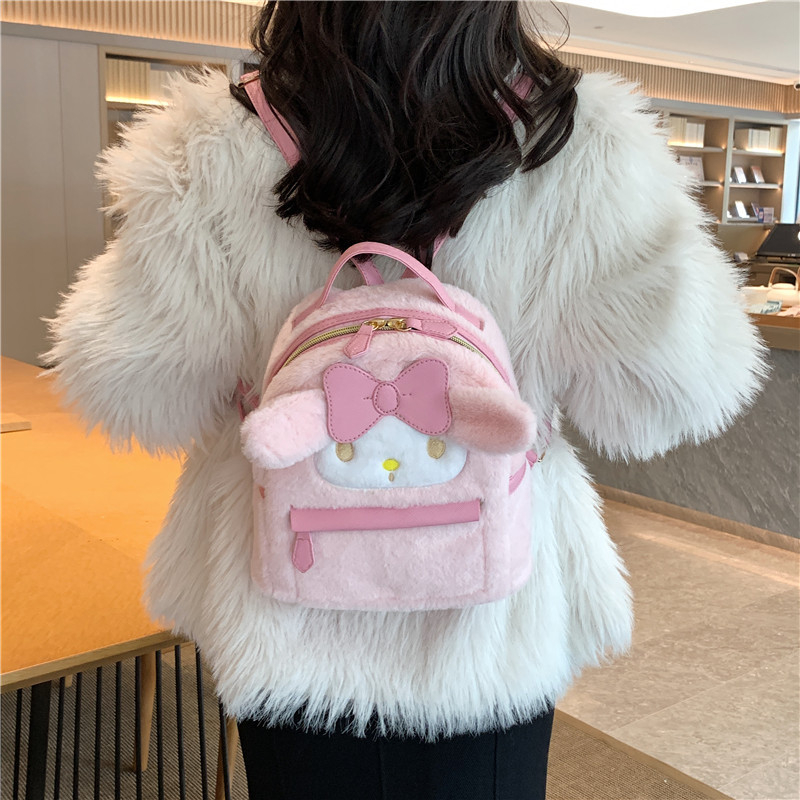 Balo Dây Da Hoạt Hình CINNAMOROLL, THỎ MY MELODY đáng yêu cho bạn nữ