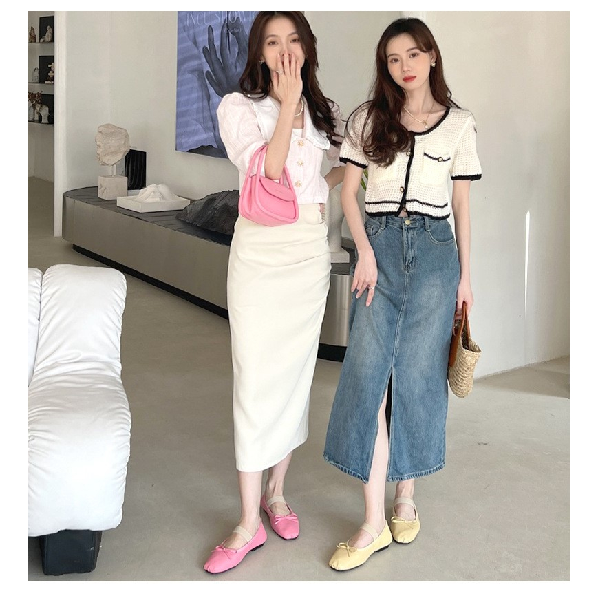 Giày Ballet Mary Jane Nữ Mũi Tròn Thanh Lịch WESTIE STUDIO - A401.GN