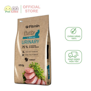 Thức ăn cho mèo trưởng thành PET LIKE FITMIN Cat Purity Urinary hỗ trợ đường tiết niệu gói 10kg
