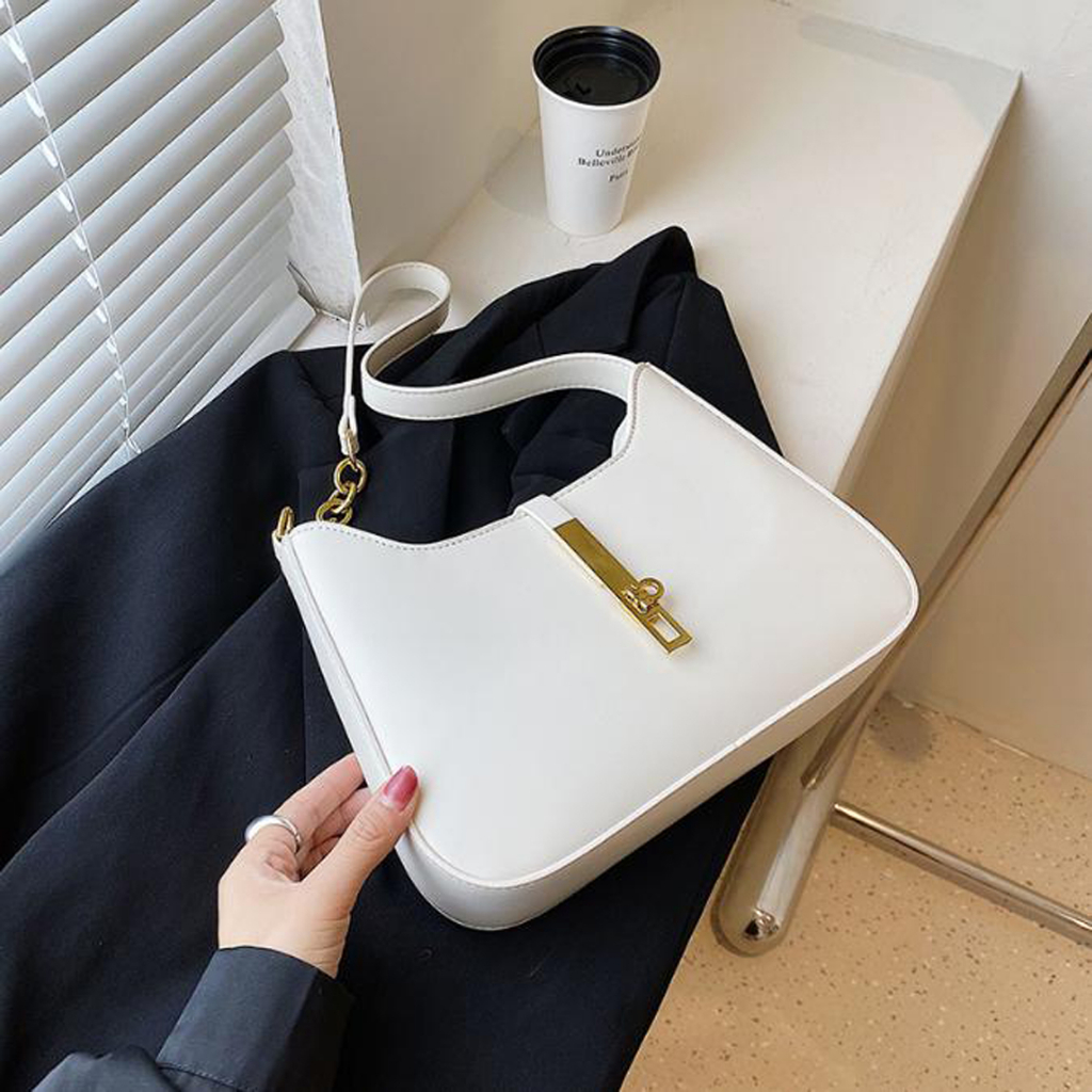 Túi xách kẹp nách túi nữ giá rẻ Bag.thanhthu thiết kế khoá thanh sang trọng 791