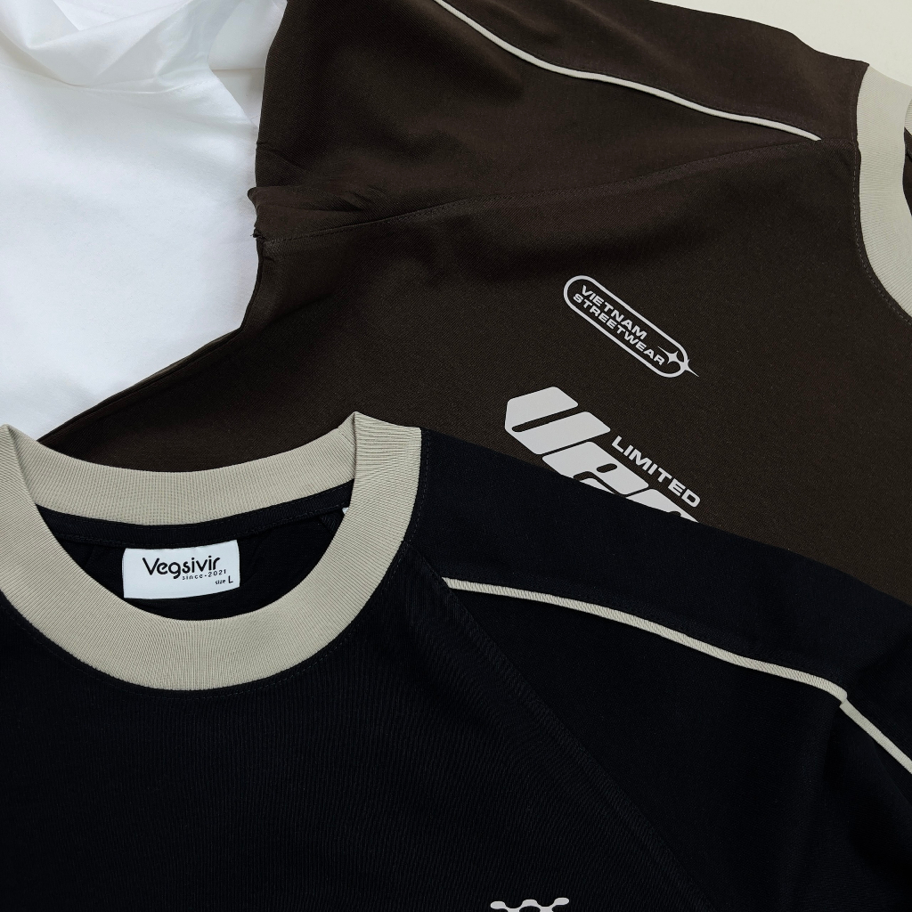 Áo Thun RAGLAN Line Tee Vegsivir - LIMITED.