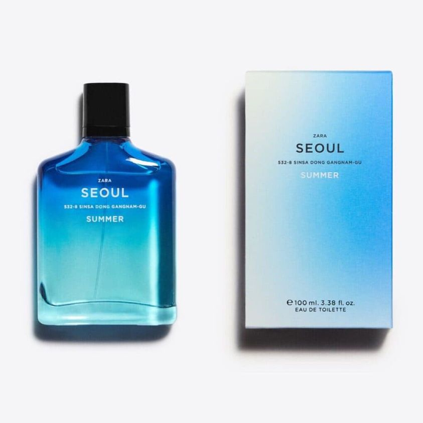 Nước hoa nam ZARA SEOUL SUMMER 100ML FULL BOX - M106