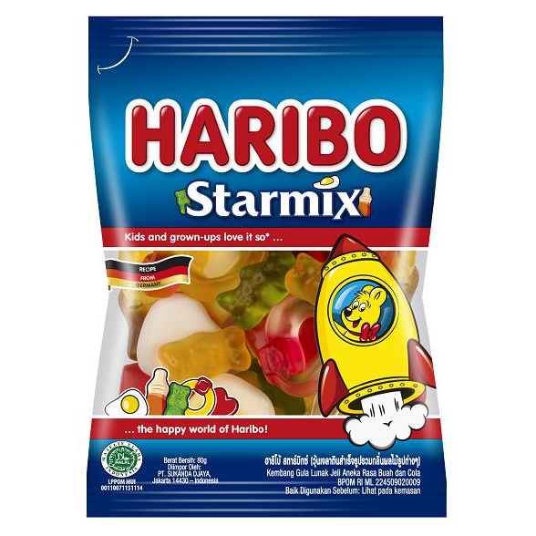 Kẹo Dẻo Haribo - Gói 80g
