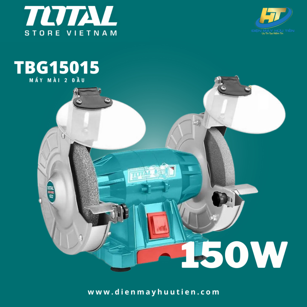 Máy mài 2 đầu 150W TOTAL TBG15015