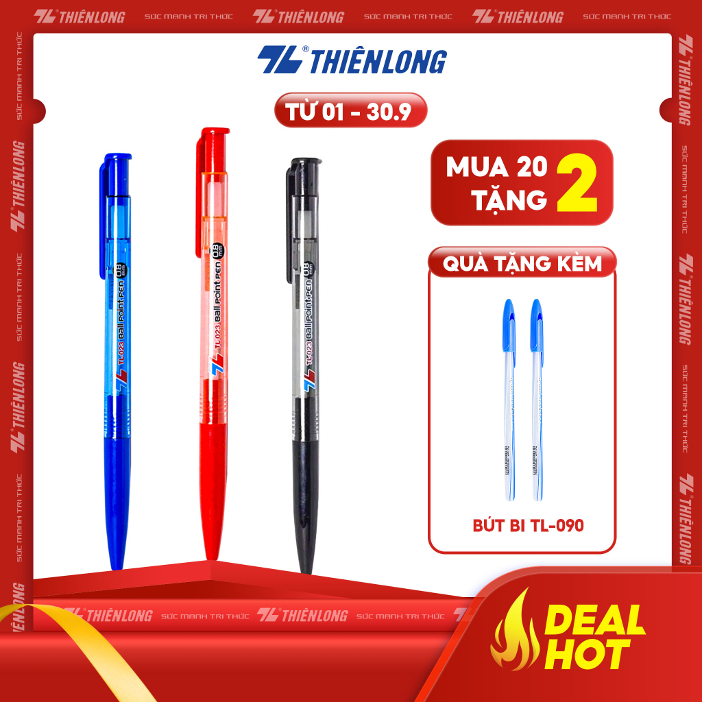 Combo 20 cây Bút Bi Thiên Long TL-023