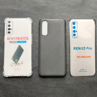 Ốp lưng Oppo Reno 3 Pro 4G loại dẻo đen và dẻo trong suốt, chống sốc bảo vệ camera bền đẹp