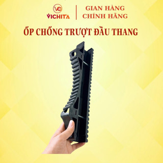 Ốp chống trượt thang nhôm rút đơn - ốp cao su chống trượt cho thang rút đơn leo trụ điện, leo cây