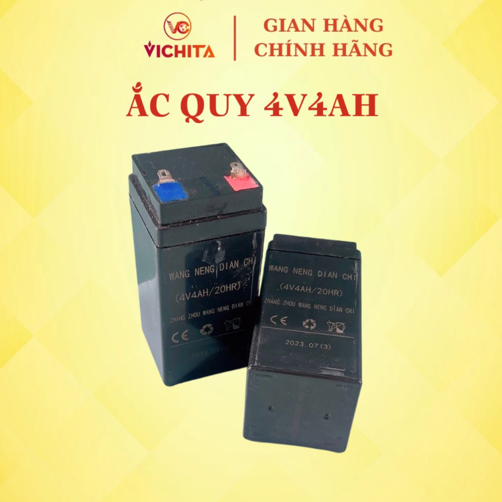 Giá tốt nhất vichita  Ắc quy 4V 4AH, Bình Ắc quy khô  giá tốt giá tốt