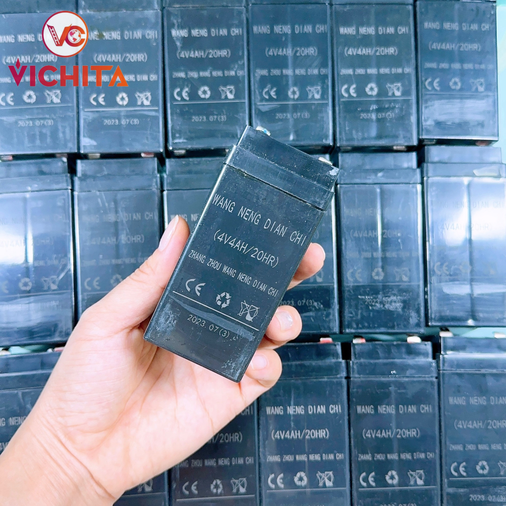 Giá tốt nhất vichita  Ắc quy 4V 4AH, Bình Ắc quy khô  giá tốt giá tốt