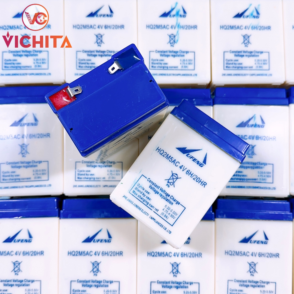 Hàng tốt Pin cân điện tử, Ắc quy 4V6Ah, Bình Ắc quy khô, Pin Zin theo máy chính hãng giá tốt
