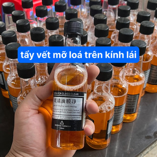 Dung Dịch Tẩy Vết Mỡ Trên Kính Lái Tẩy Vết Ố Lóa Khi Lái Xe Đặc Biệt Mùa Mưa Pha Với Nước Rửa Kính Hiệu Quả Suốt Hành Tr