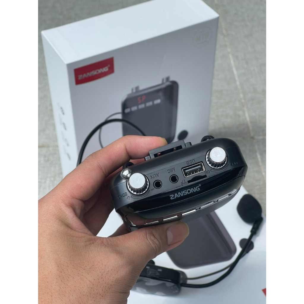 Loa Trợ Giảng Cho Giáo Viên Không Dây KAW-K8  UHF Wireless, Bluetooth 5.0, Bảo Hành 12 Tháng