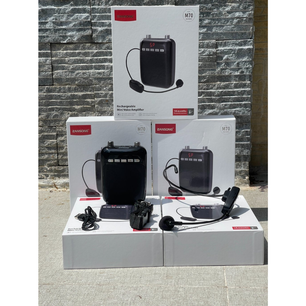 Loa Trợ Giảng Cho Giáo Viên Không Dây KAW-K8  UHF Wireless, Bluetooth 5.0, Bảo Hành 12 Tháng