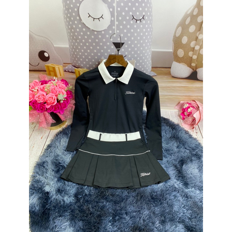 Sét áo dài tay và chân váy siêu xinh, chất đẹp xịn mà giá quá yêu