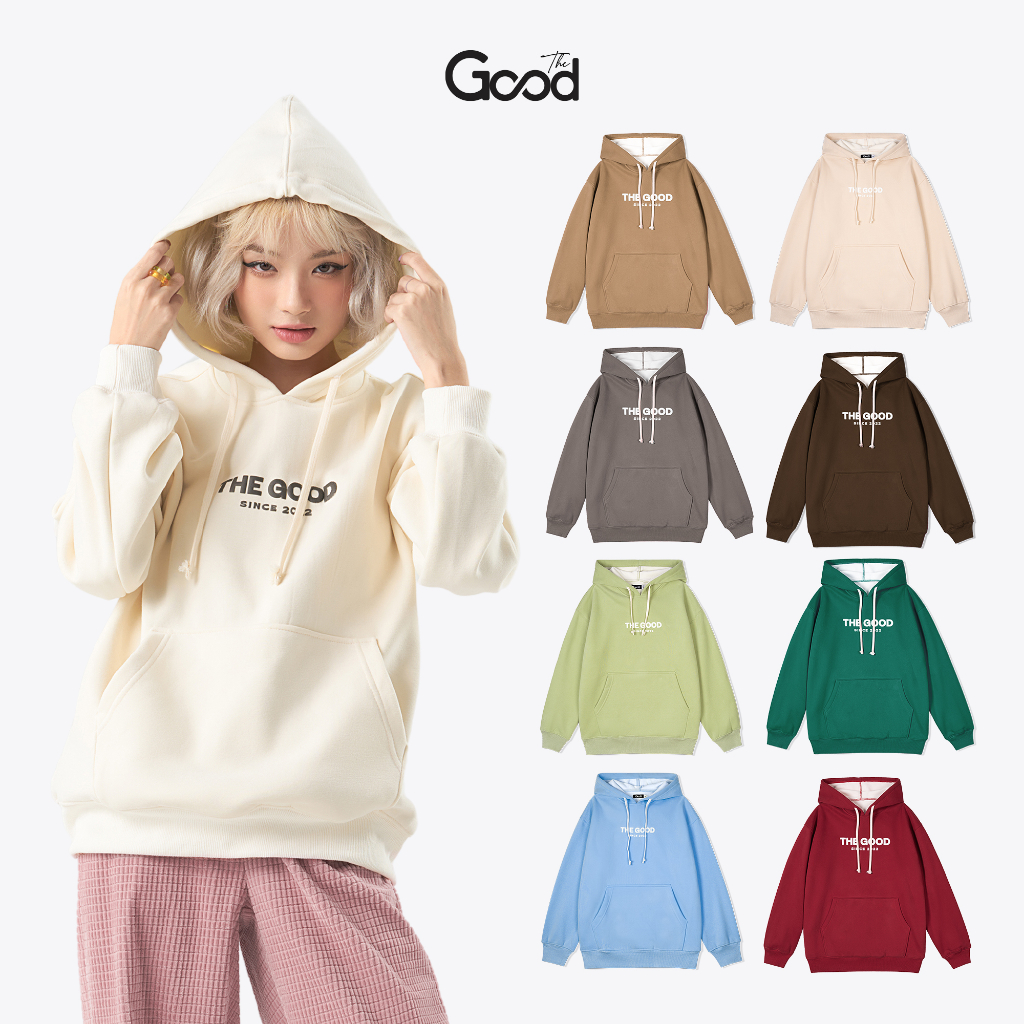 [Mã FATREND1710 giảm đến 30k đơn từ 99k] Áo Hoodie THE GOOD/ Basic Hoodie