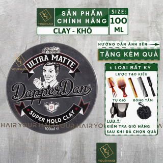 Sáp vuốt tóc Dapper Dan Ultra Matte - 100ml
