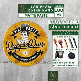 Sáp vuốt tóc Dapper Dan Matt Paste - 100ml