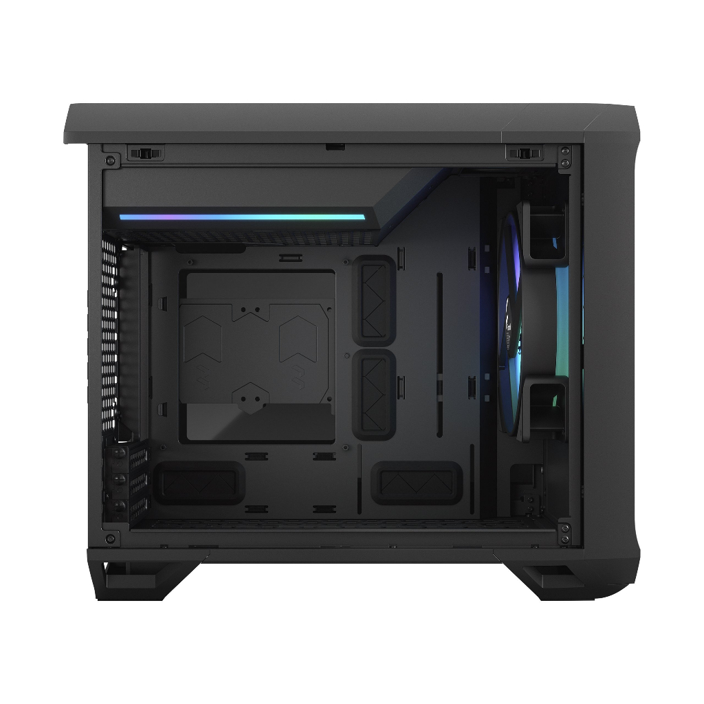 CASE MÁY TÍNH FRACTAL DESIGN TORRENT NANO RGB BLACK TG LIGHT TINT