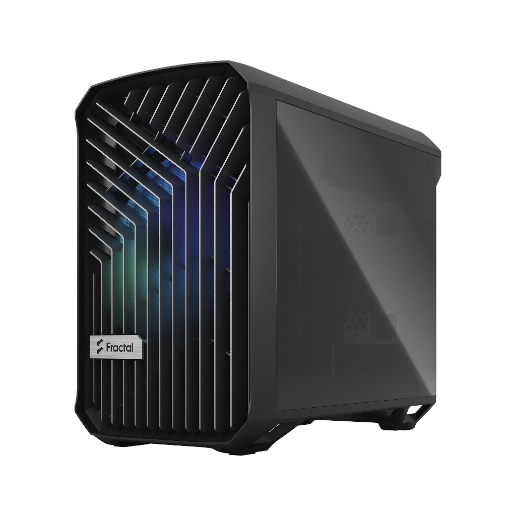 CASE MÁY TÍNH FRACTAL DESIGN TORRENT NANO RGB BLACK TG LIGHT TINT