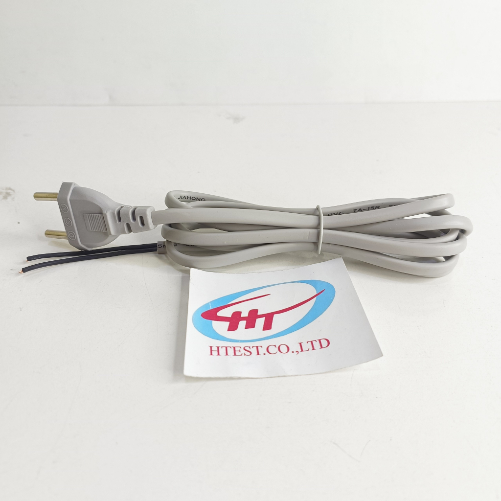 Dây nguồn quạt 1.8M, màu xám