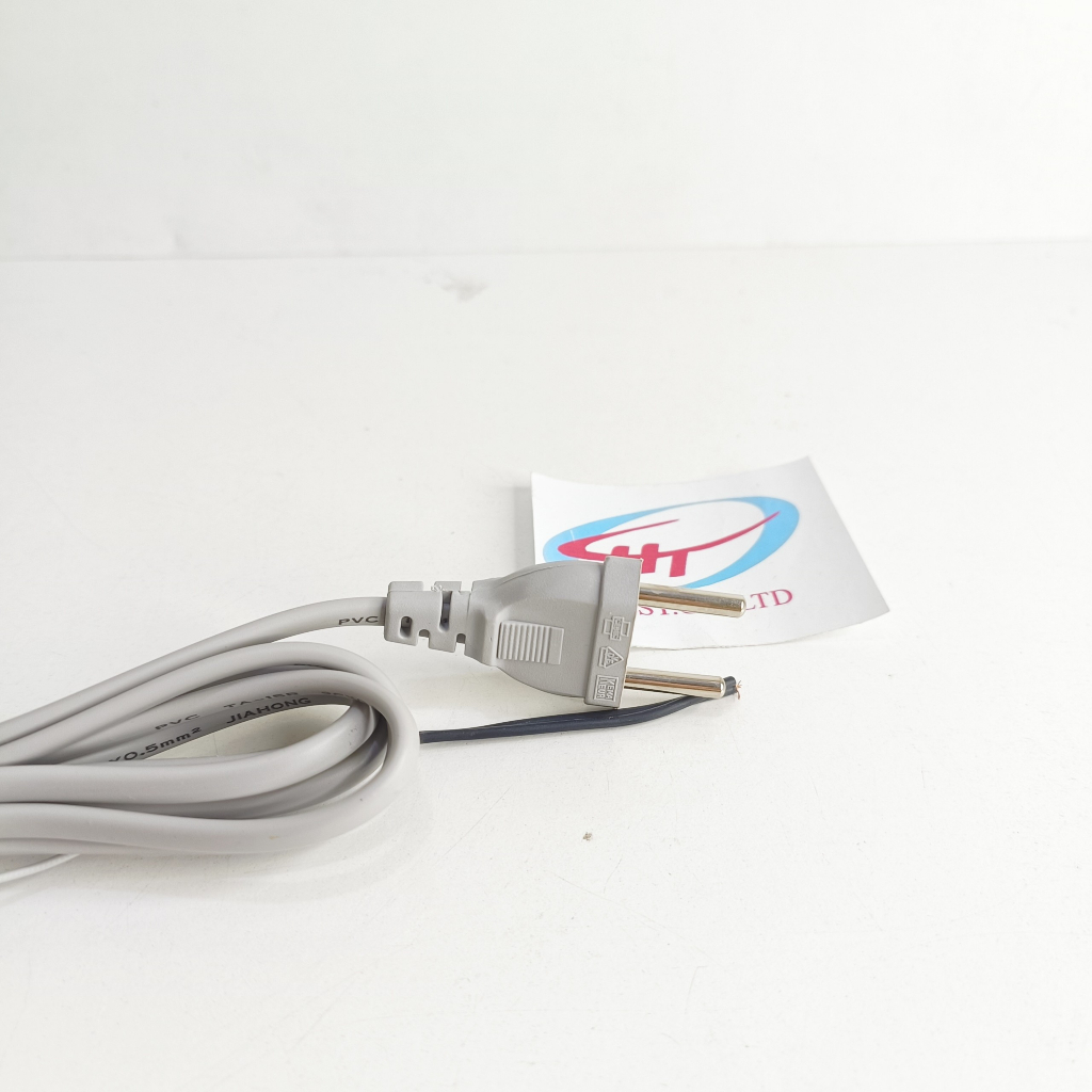 Dây nguồn quạt 1.8M, màu xám