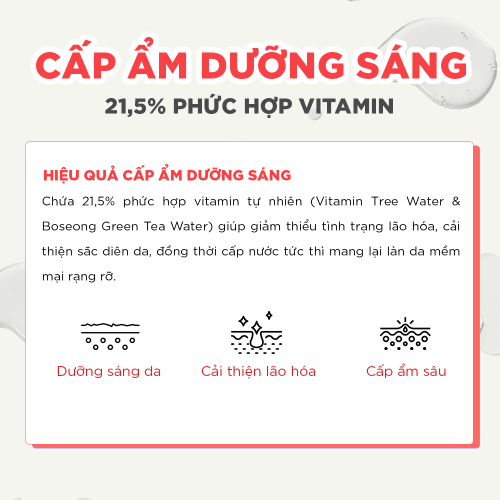 Mặt nạ dưỡng trắng da BY WISHTREND NATURAL VITAMIN 21.5% ENHANCING SHEET MASK 23ml