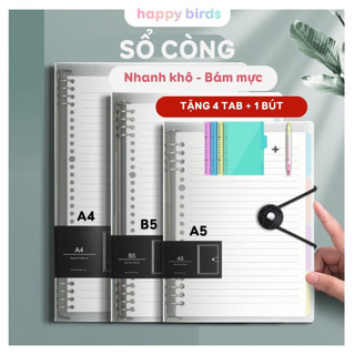 Quà tặng khi mua combo sổ còng a4 b5 a5 a6