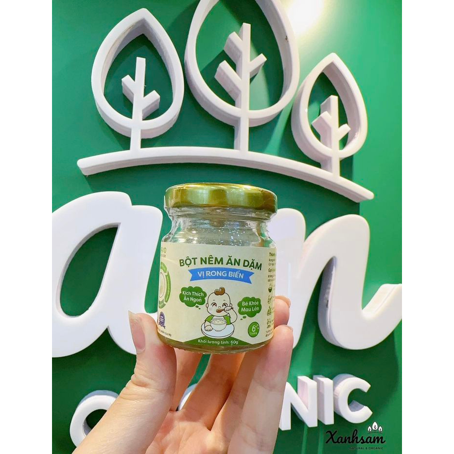 Bột nêm ăn Anpaso cho bé 60gr-XanhSam Natural & Organic