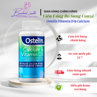 Viên uống bổ sung Ostelin Vitamin D & Calcium cho bà bầu 130 viên của Úc