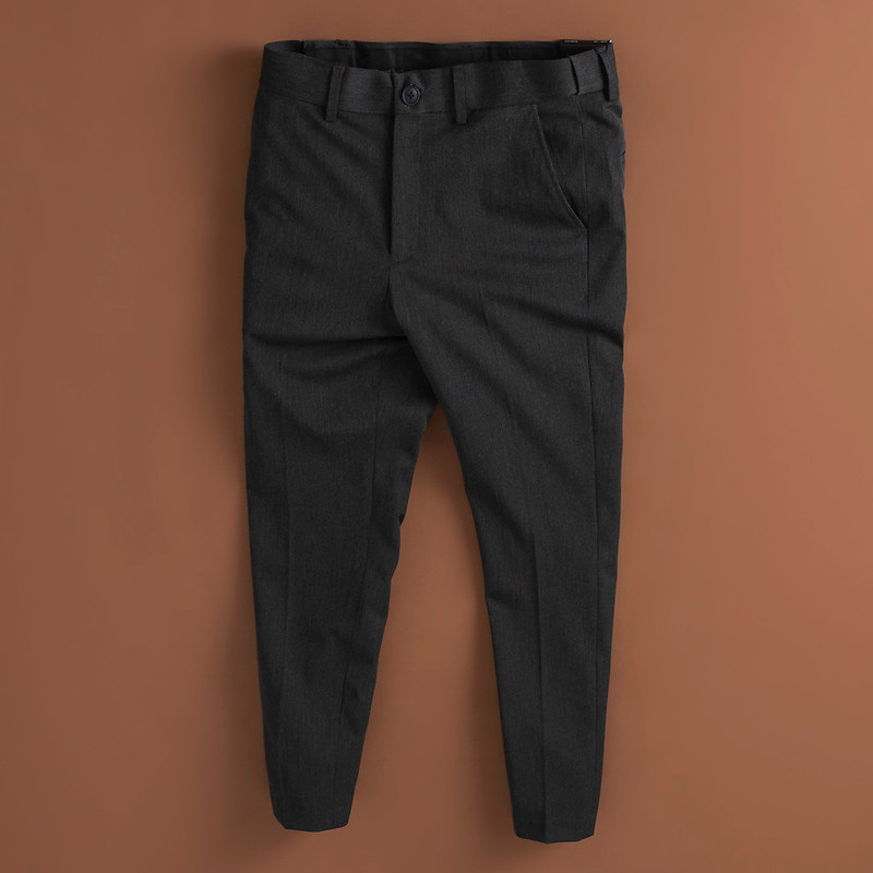 Quần âu slim-fit điều chỉnh cạp trơn thương hiệu TORANO EABT016