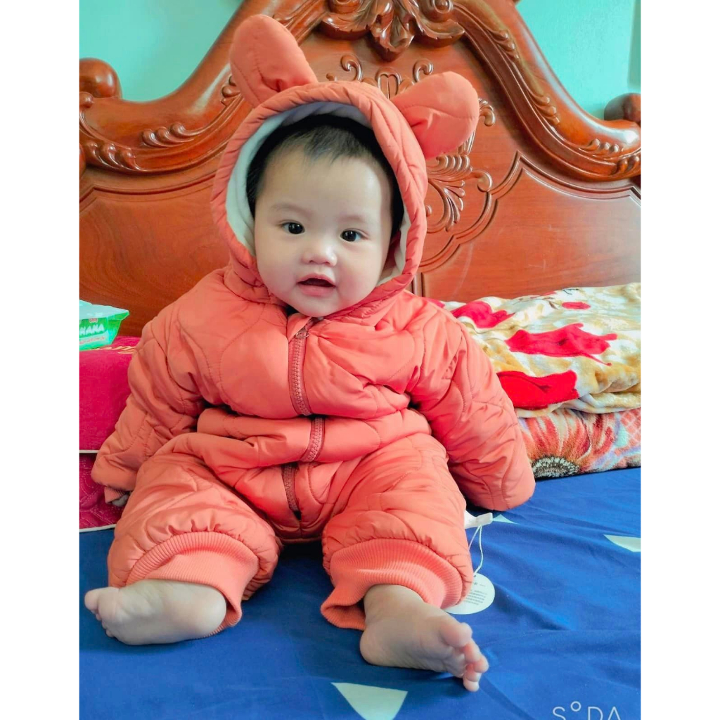 Body ủ phao lót nỉ cho bé 3-15kg