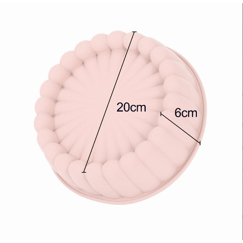 Khuôn Silicon Rau Câu Làm Bánh Thôi Nôi Hạt Tròn