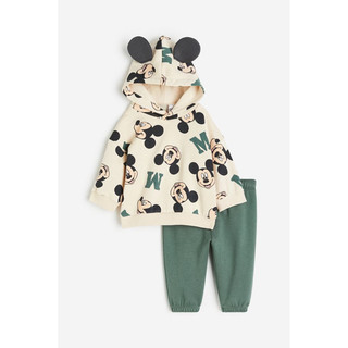 Set bé trai hm authentic hoạ tiết mickey siêu xinh