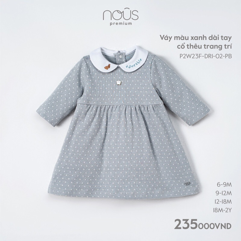 Nous - Set bộ Cao cấp Nous Premium cho bé ( Yếm, Bodysuit , Body , Váy, Bộ cộc tay,...)