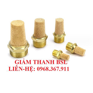 Giảm âm, giảm thanh khí nén bằng đồng giảm thanh ống hơi