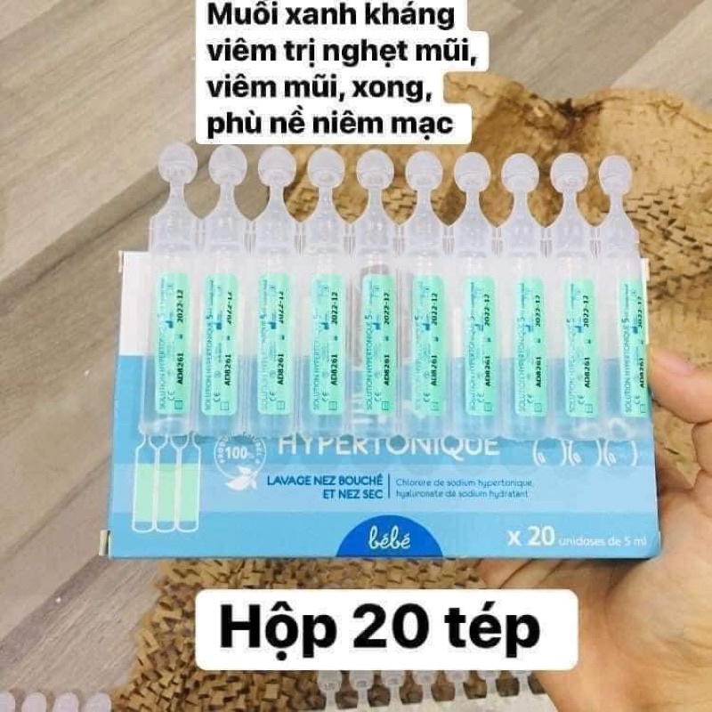 Nước Muối  Sinh Lý GIFRER Màu Xanh Cho Bé Ngạt Mũi,Khô Mũi.