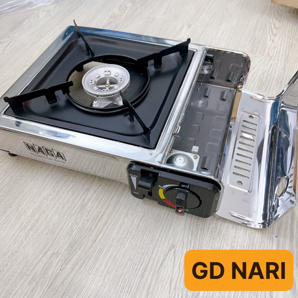 Bếp gas du lịch inox NAMILUX PL-2111AS , Bếp gas Mini INOX CAO CẤP an toàn, tiết kiệm gas - gia dụng