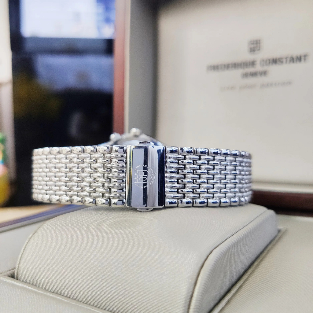 Đồng hồ nam dây kim loại Olympia Star OPA580501-03 OPA580501-03MS trắng