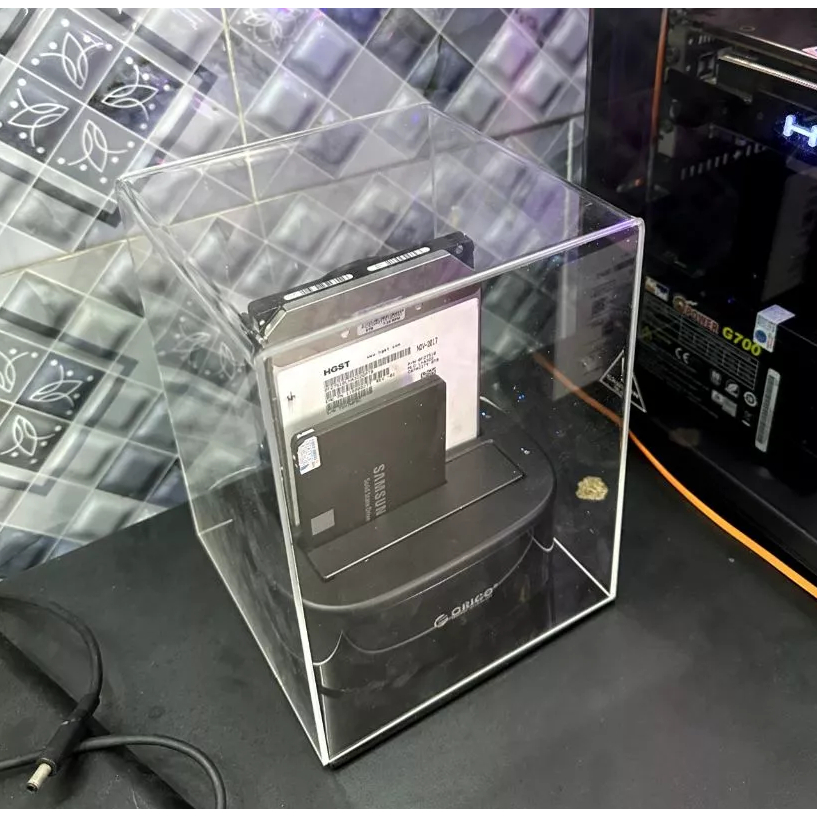 Hộp mica chống bụi trưng bày mô hình