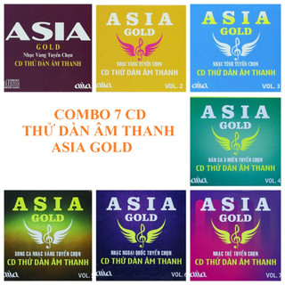 COMBO 7 CD NHẠC VÀNG THỬ DÀN ÂM THANH CỰC HAY