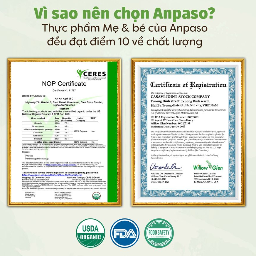 Bột nêm ăn Anpaso cho bé 60gr-XanhSam Natural & Organic