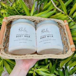 [SỈ 5 HỘP 550GR] Kem body siêu trắng Body Milk/ Kem dưỡng trắng da toàn thân giá sỉ