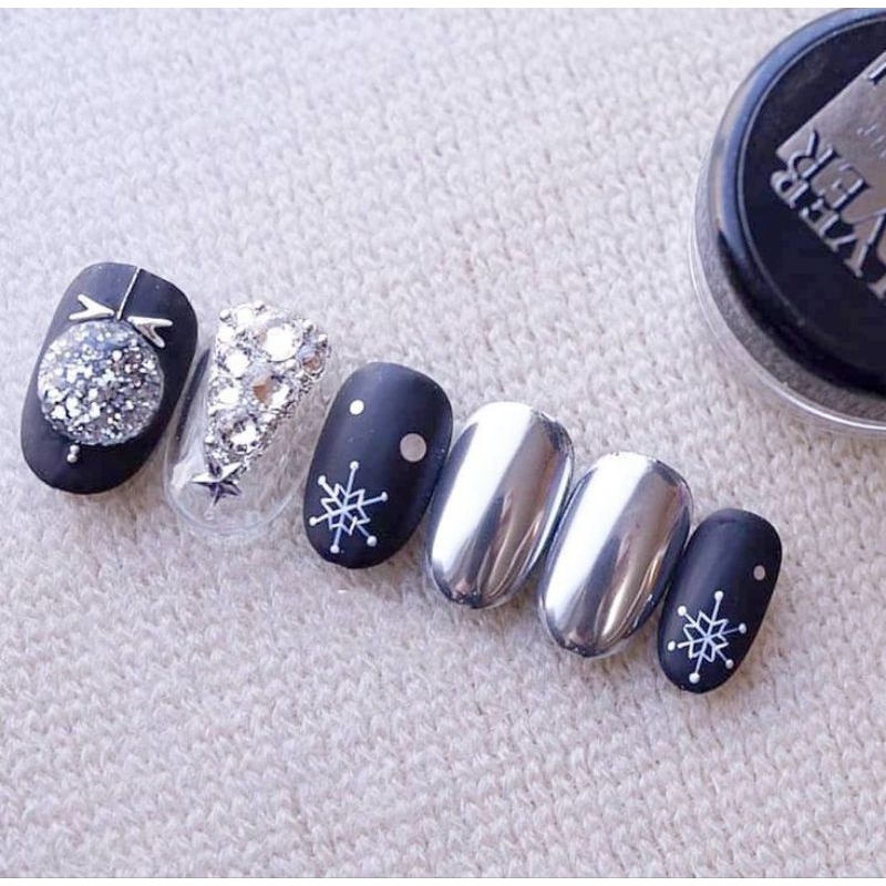 Móng giả_nail box móng thiết kế giáng sinh