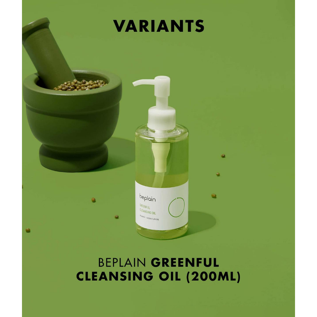 Dầu tẩy trang Beplain Greenful/ Mung Bean Cleansing Oil 200ml