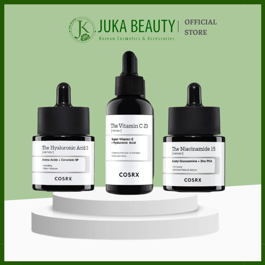 Tinh chất Cosrx The Hyaluronic Acid 3/ The Vitamin C 23/ The Niacinamide 15 Serum