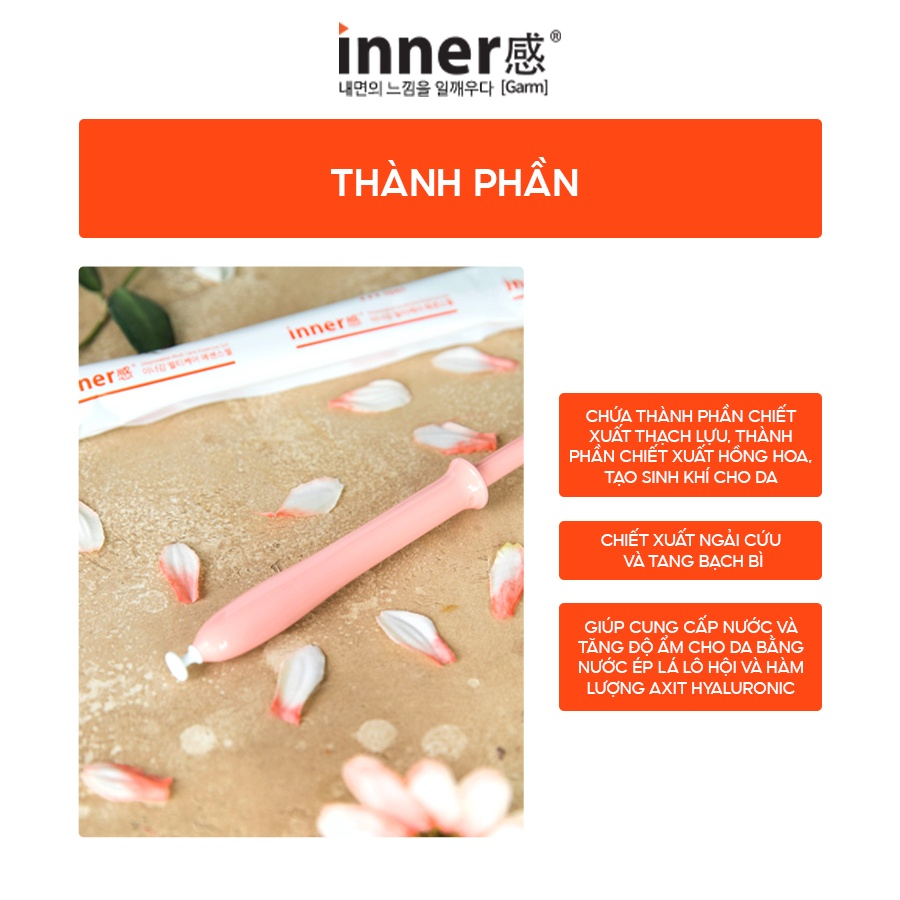 Đũa thần Inner gel dưỡng ẩm, vệ sinh, se khít vùng kín Wettrust Disposable Multicare Essence Gel, Hàn Quốc (ống lẻ)